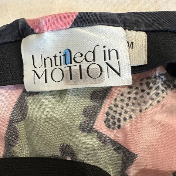 Untitled in Motion Black Bias Cut Midi Skirt MEDIUM Mushroom Designer Work $262 - Picture 12 of 12